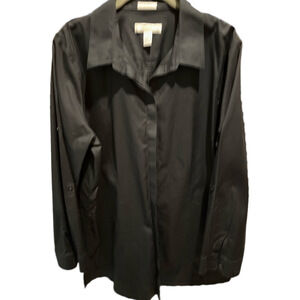 31. WOMENS CHICO’S 3/XL DETAIL TOP